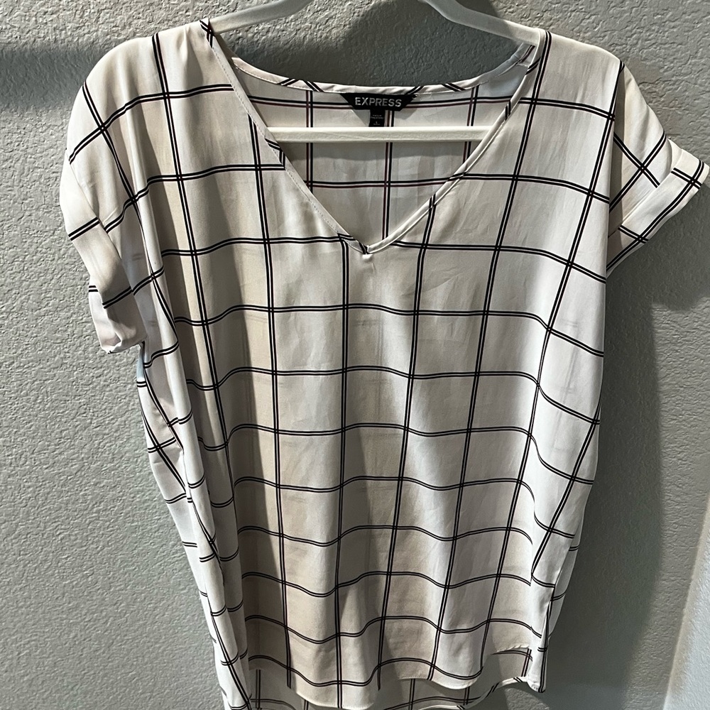 Express Patterned Gramercy Tee